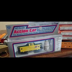 HO scale track cleaning car