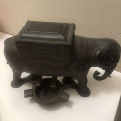 Art Deco Cast Iron Cigarette  Dispenser 