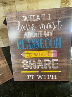 Wooden classroom pictures