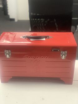 Snap-on toolbox charcoal grill