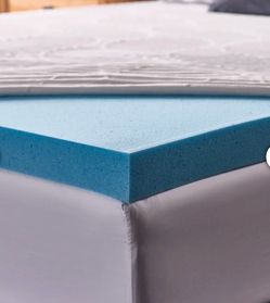 Super comfortable! Novaform ComfortLuxe Plus Gel Memory Foam Mattress Topper