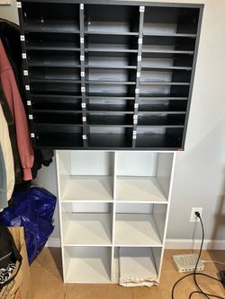 A cube cabinet $20 & documents organizer $40
