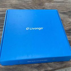 NEW Livongo WM1500 Cellular Body Smart Bathroom Gym Scale White Modern Stylish