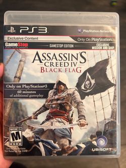 PS3 Assasins Creed 4 Black Flag - Preowned