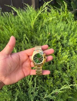 Gold color men’s Watch