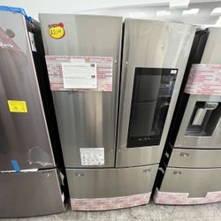 SAMSUNG NEW TOUCH SMART SCREEN FRENCH DOOR REFRIGERATOR WITH ICE DISPENSER