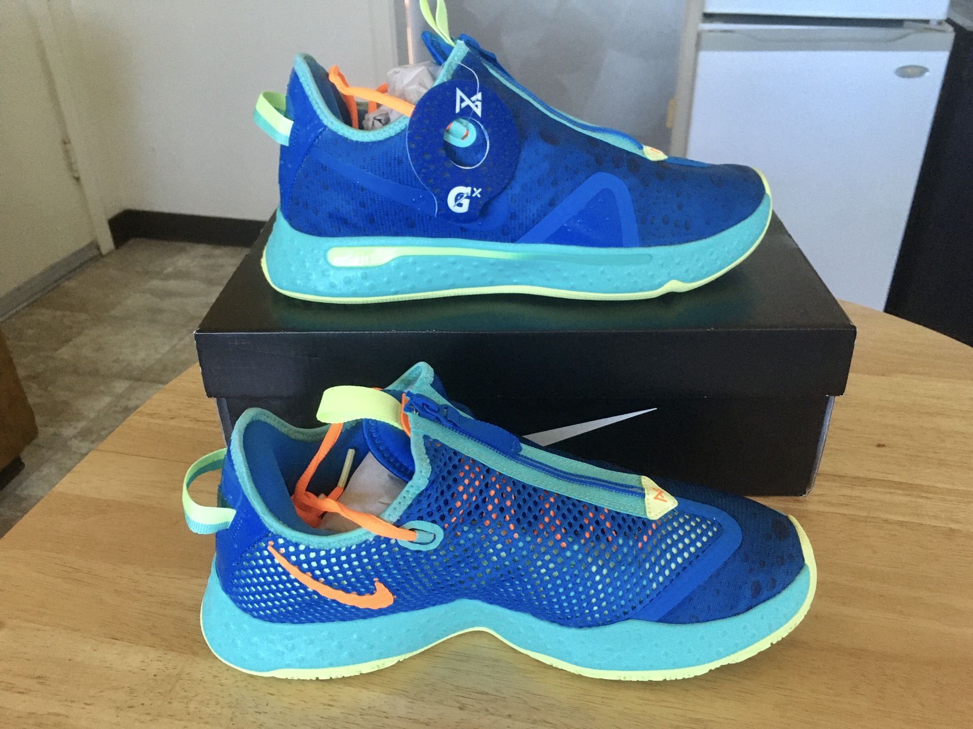 Nike PG G GE Gatorade Men's Sneakers, NEW