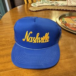 Vintage Nashville Hat