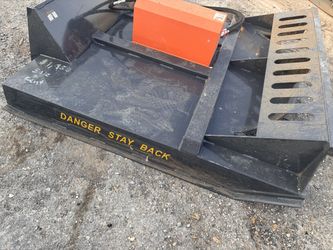 Bush shredder skid steer