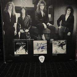 Yngwie Malmsteen “Odyssey” Lp Autographed Insert