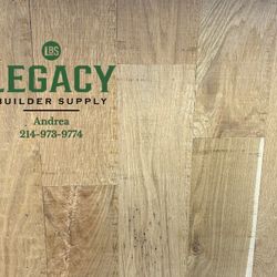 #2 5” White oak solid wood qt $1.65 a sqft 