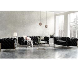 3 Pcs Sofa , Loveseat And Chair MATTRESS NOT INCLUDED 