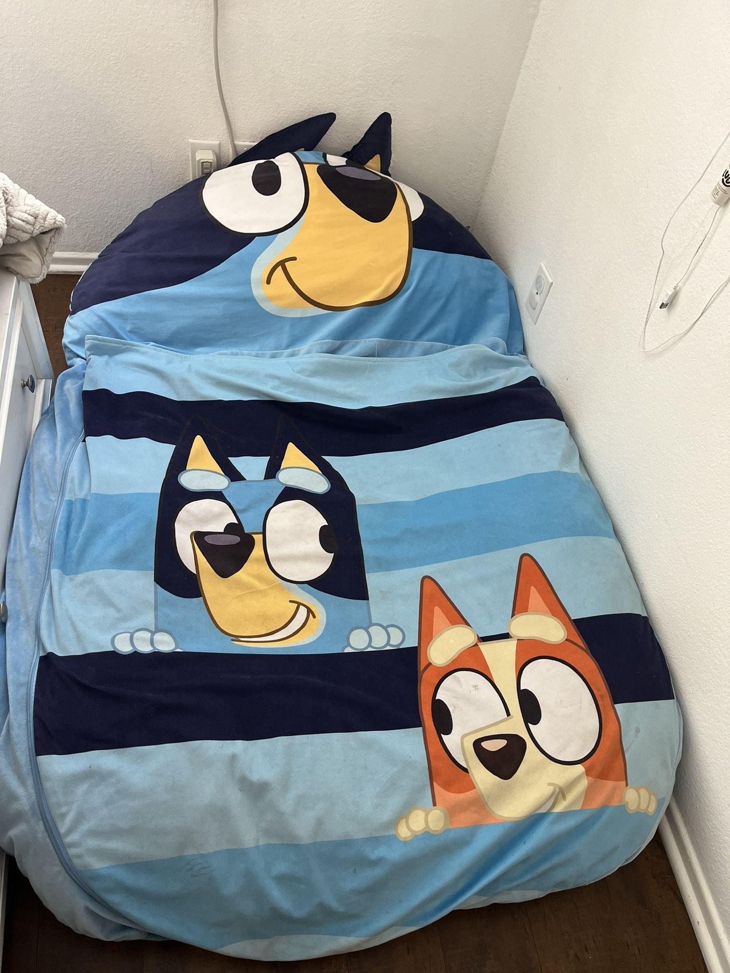 Bluey Kids Floor Bed Lounger