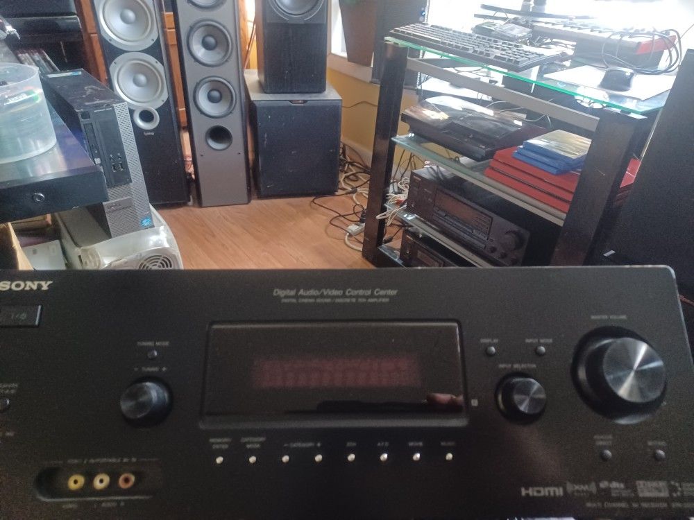 SONY STR-DG720 7.1 CHANNELS HOME THEATER RECEIVER WITH HDMI PORTS NO REMOTE $175 FINAL PRICE