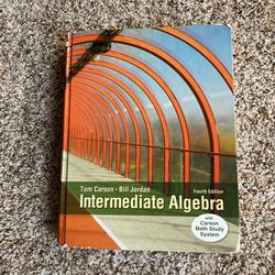 Colkege Intermediate Algebra OFFERS OK Fourth Edition Book 