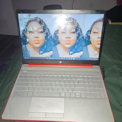 Hp 15inch Laptop Red 2024
