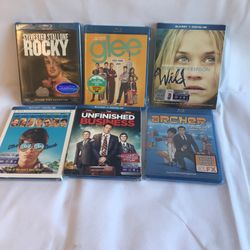 New Sealed Blu-ray Movies  (see Price List In Description )