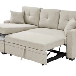 Upholstered Retractable Couch