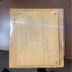 OLD COLLECTORS DRAGONBALL Z WOODEN FRAME