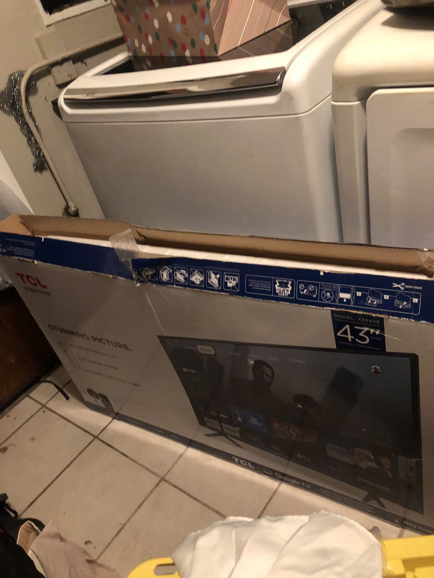 TCL 43inch Smart Tv( Non Working)