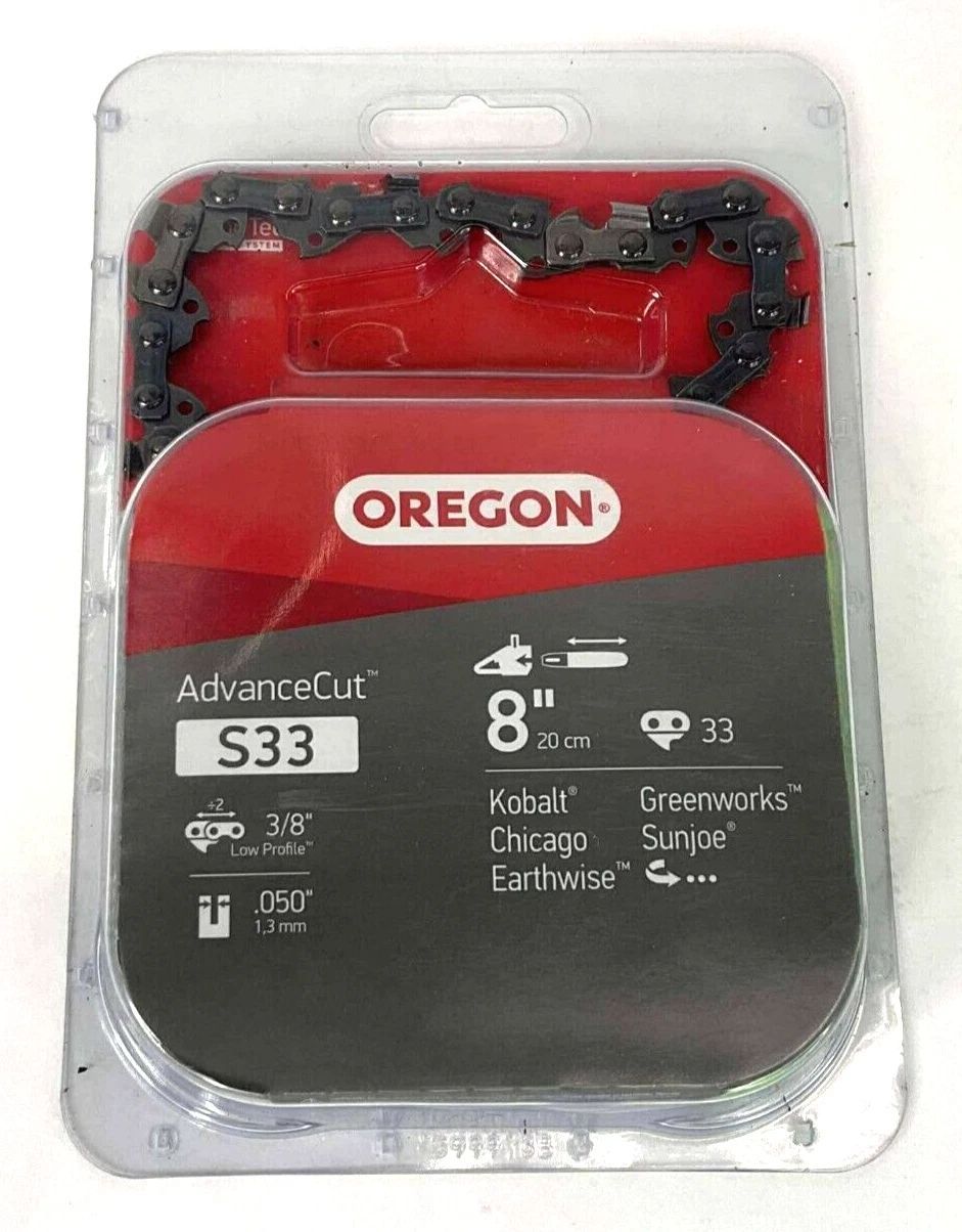 Oregon S33 AdvanceCut 8 inch Chainsaw Chain - NEW