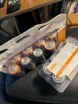 size C batteries