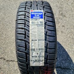 Bf Goodrich 225/50/17 new 1 tire only
