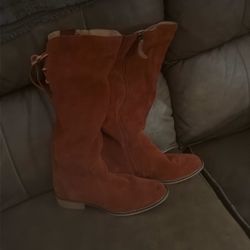 Ladies Suede Dingo Boots