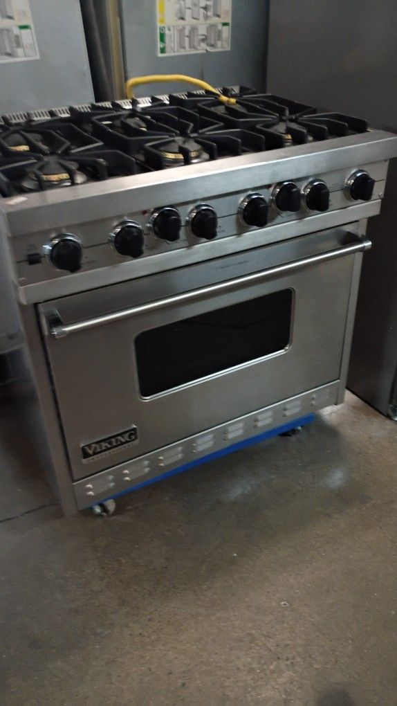 Viking Professional 36 Width Range Dual Fuel