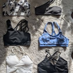 NEW SheIn Sports Bra / Bralette Bundle – Set of 6 (Medium)