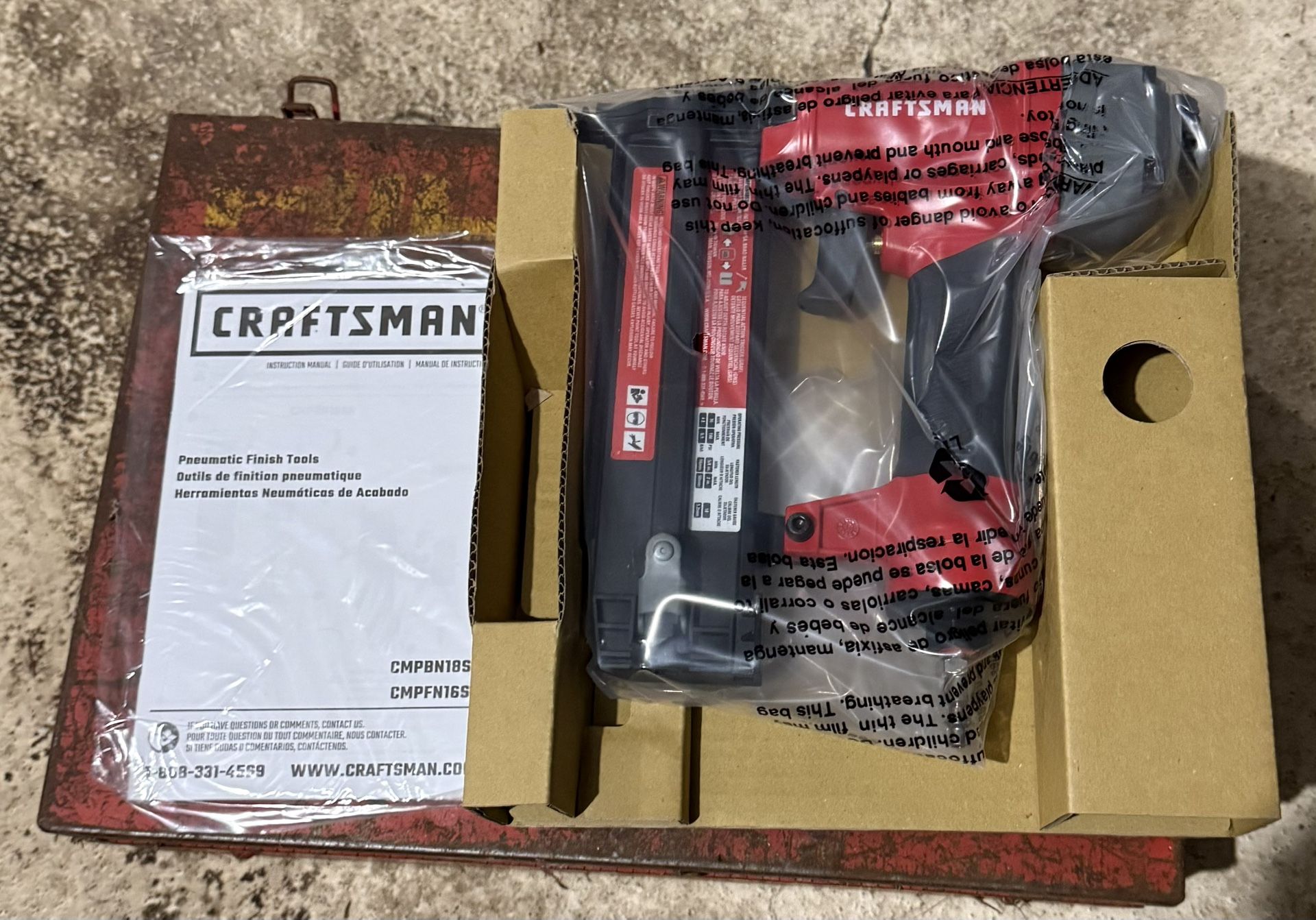 Craftsman 18ga Brad Nailer