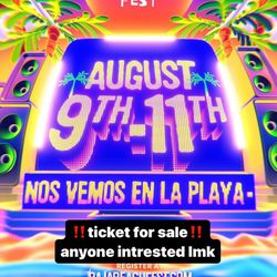 Baja fest Ticket