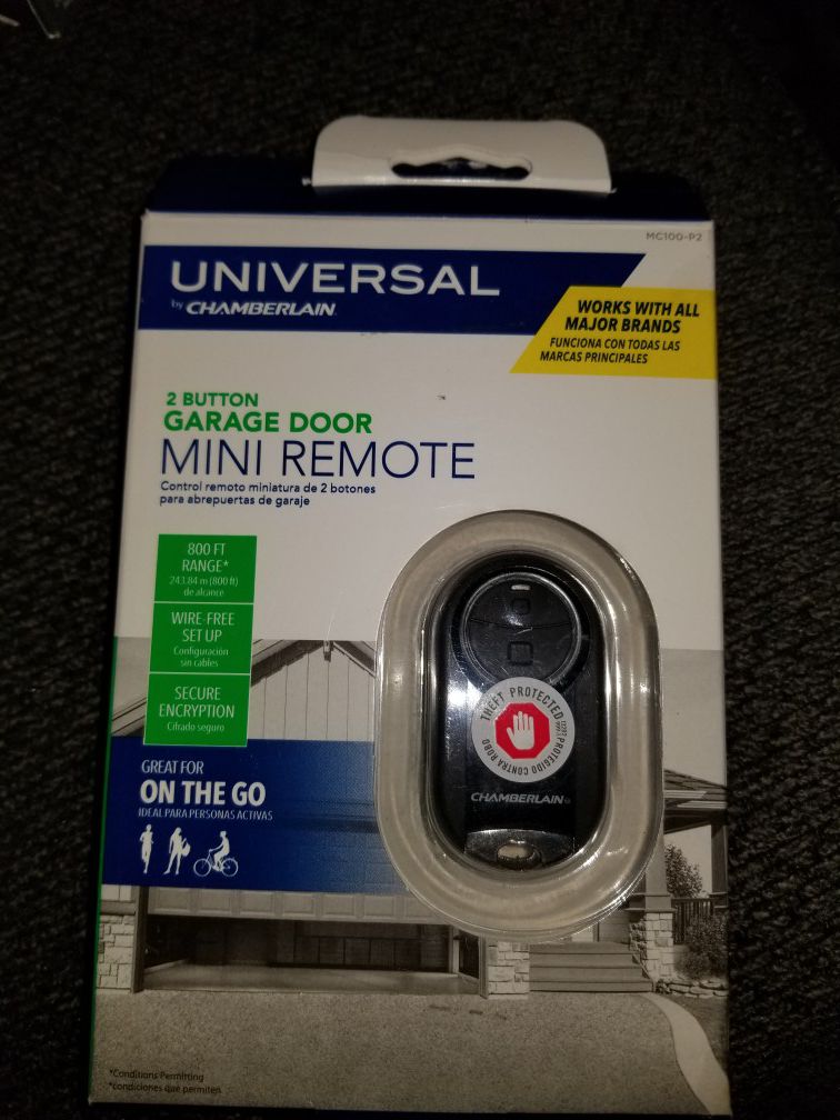 Universal Mini Garage Door Remote