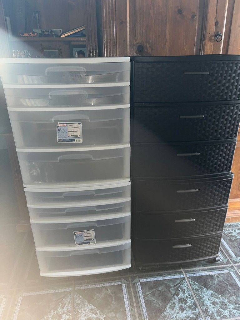 Plastic Drawers Storage