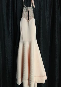 Blush pink medium dress