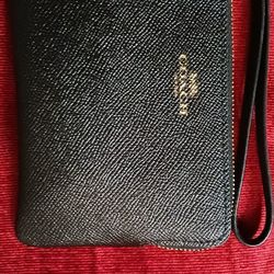 Coach Small Wristlet Wallet 