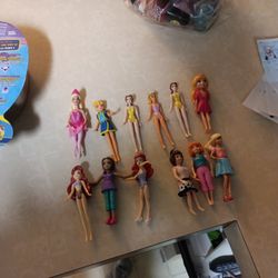 Polly Pocket Dolls 12 Dolls