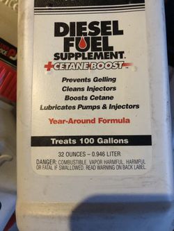 Diesel fuel treatment