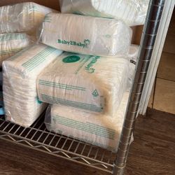 Size 6 Diapers Each For 10$