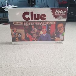  Clues Classic Detective Game Retro Series 1986 Edition
