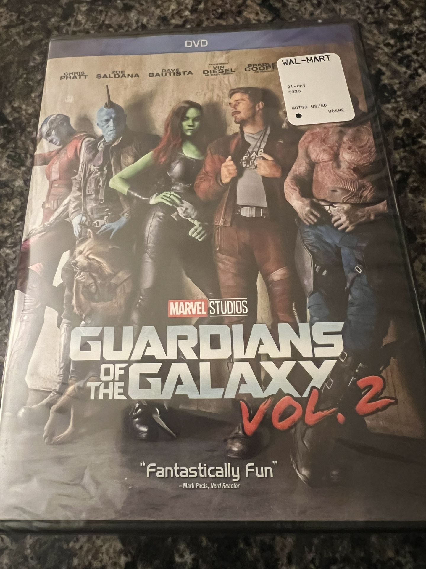 Guardians of the Galaxy: Volume 2 (DVD, 2017) Brand New Sealed