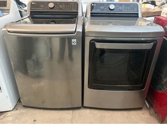 LG. Washer and gas DRYER