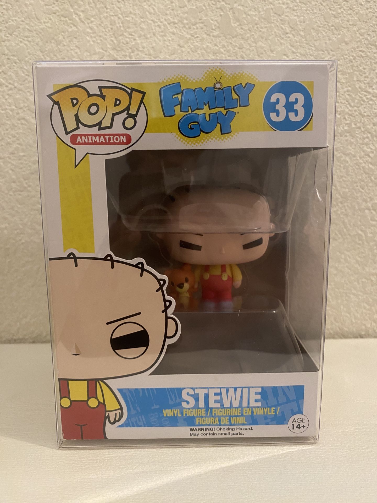 Funko Pop! VAULTED Family Guy Stewie Griffin (With Rupert) 33 for