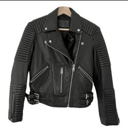 ALLSAINTS Estella Leather biker jacket