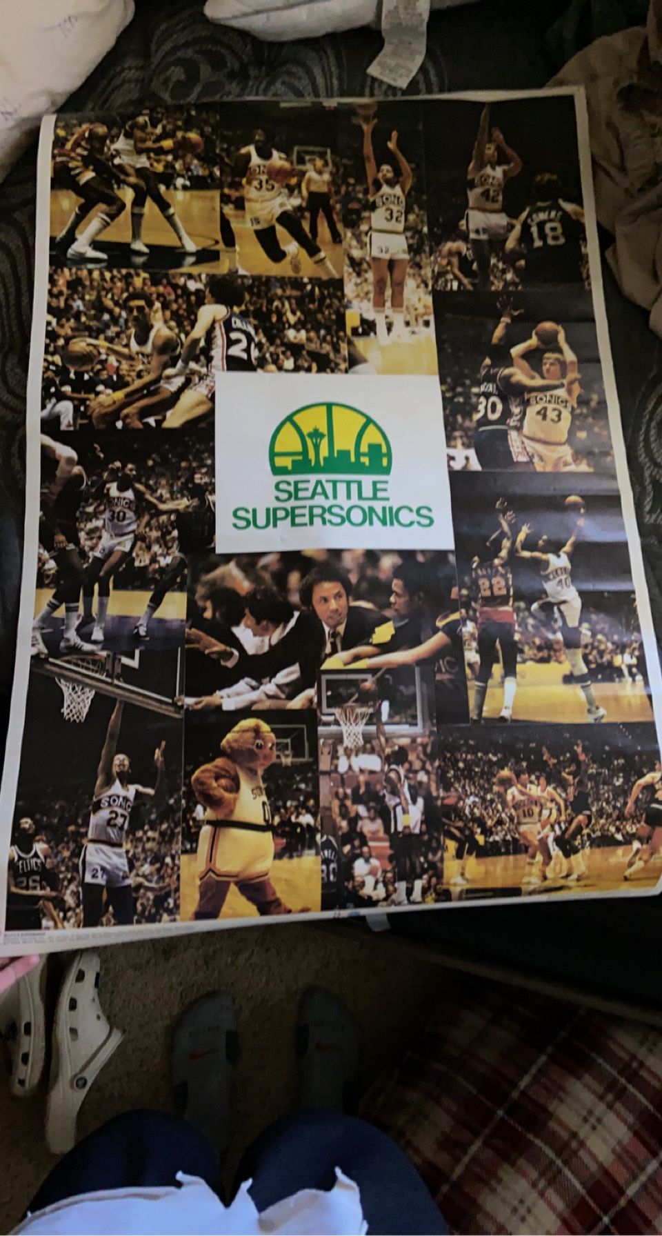 1978 Supersonics Poster