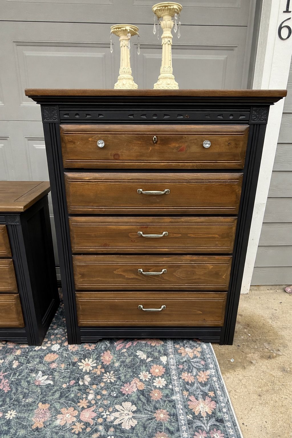 Solid Wood Eastlake Dresser