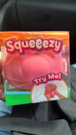 Squeeezy Peach Squishy Stress Toy