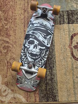Yocaher Complete Mini Cruiser - Skull Hat
