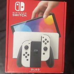 Brand New Switch Oled (white Joy-con)