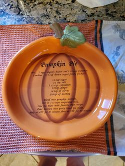 Extra large 11.5 inch pumpkin pie recipe pie plate